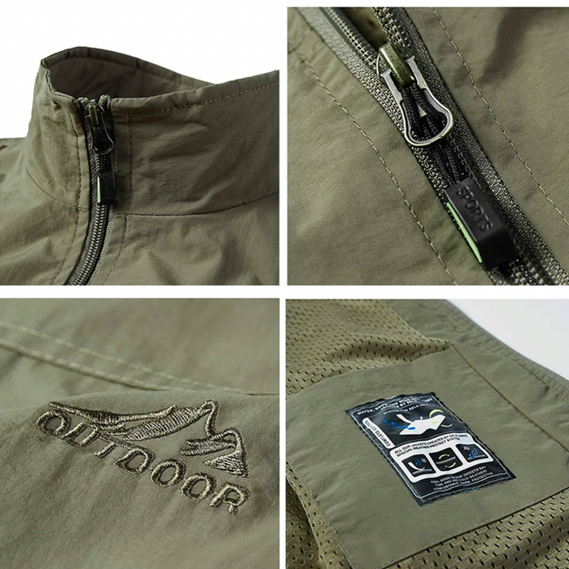 Colete Militar DryMax [A PROVA DA ÁGUA] - Compre 1 Leve 2