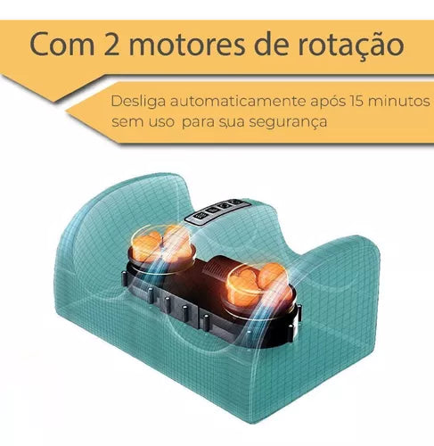 Massageador Elétrico para Pés Shiatsu - Bivolt