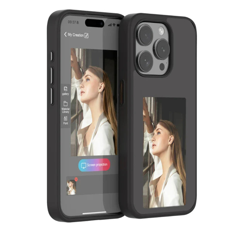 Capinha Mágica para iPhone - Personalização e Proteção 2 em 1