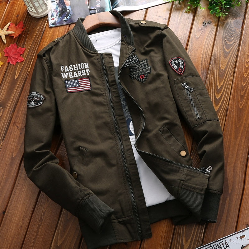 Jaqueta Bomber Masculina American