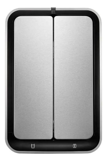 Lixeira Automática 50 Litros Inox Com Sensor Ecofly