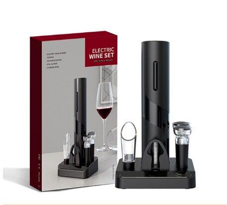 Abridor de Vinhos Elétrico + Kit Vinícola Completo