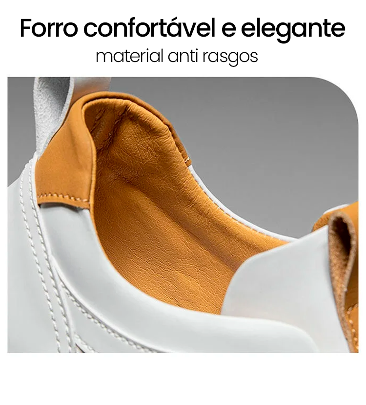 Tênis Masculino em Couro Nobre - Hermes Sport