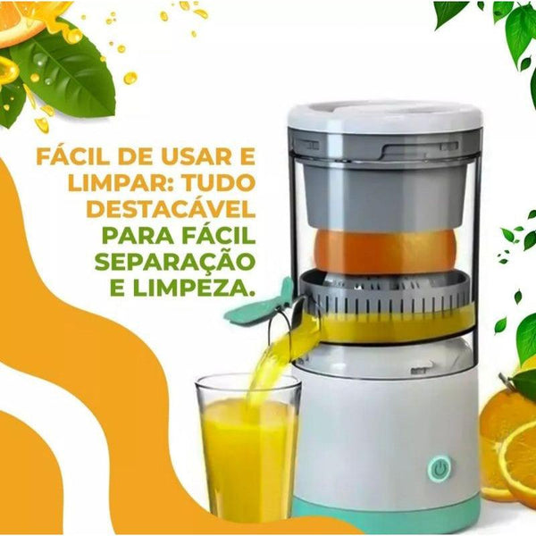 Espremedor de Laranja, Limão e Outras Frutas Elétrico Recarregável USB