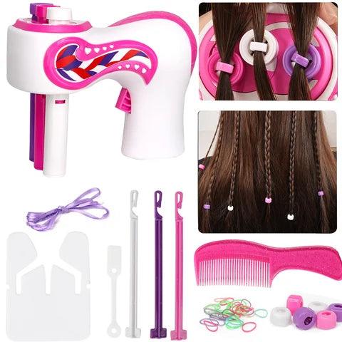 Máquina Automática de Tranças de Cabelo Bracelet - Kit Completo